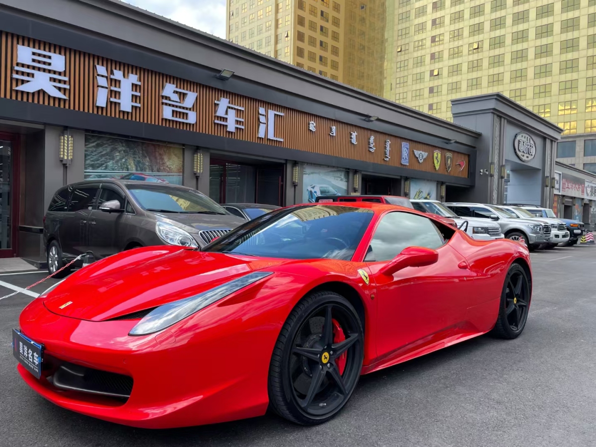 2014年8月法拉利 458  2013款 4.5L Spider