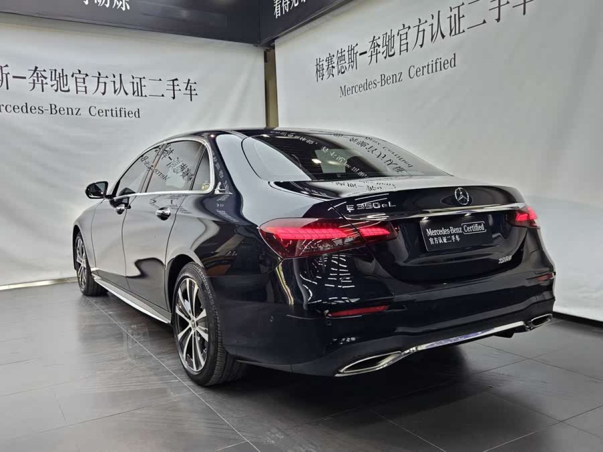 奔馳 奔馳E級新能源  2022款 改款 E 350 e L 插電式混合動力運動轎車圖片