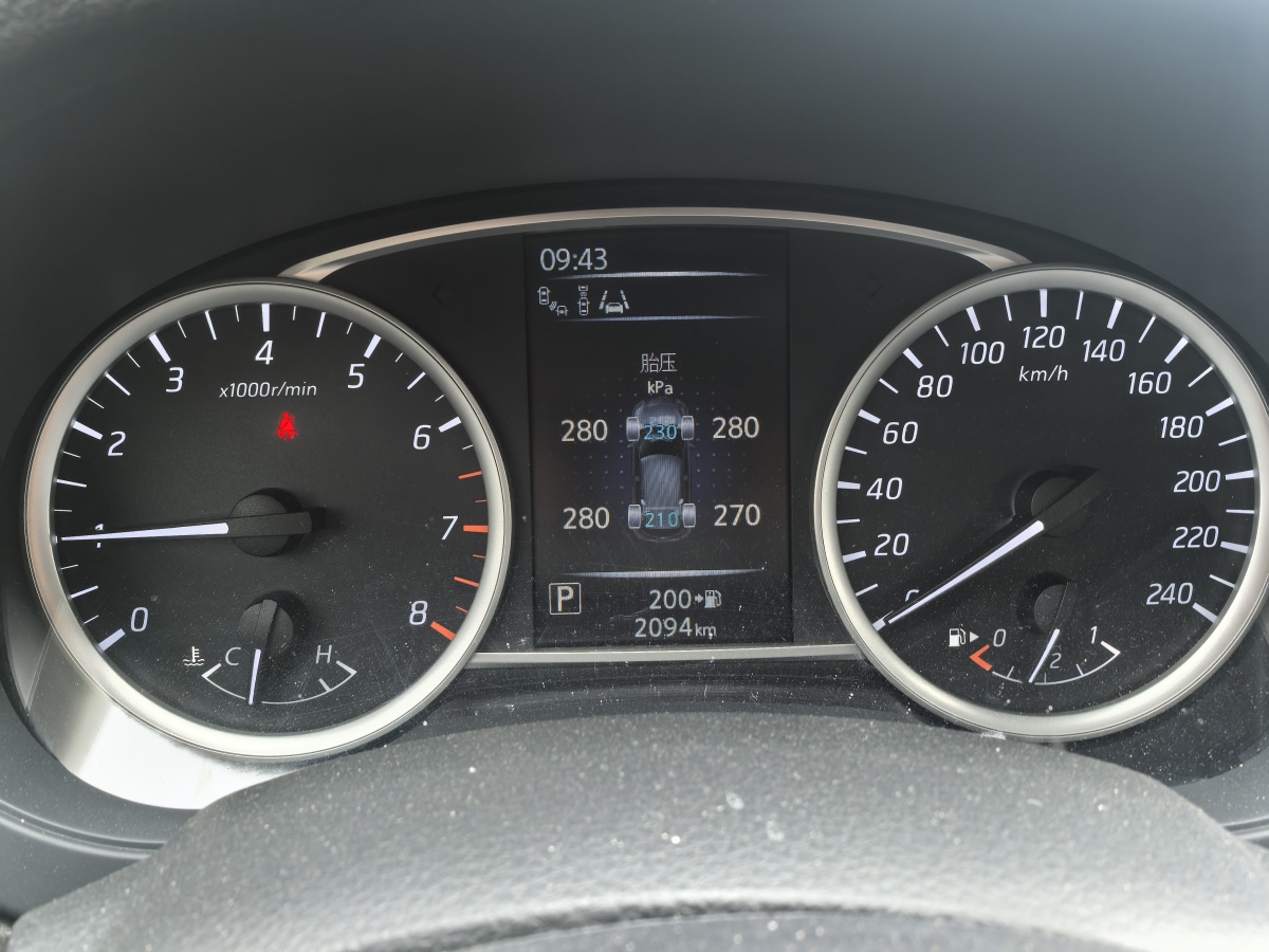 2024年10月日產(chǎn) 騏達  2024款 1.6L CVT智行版