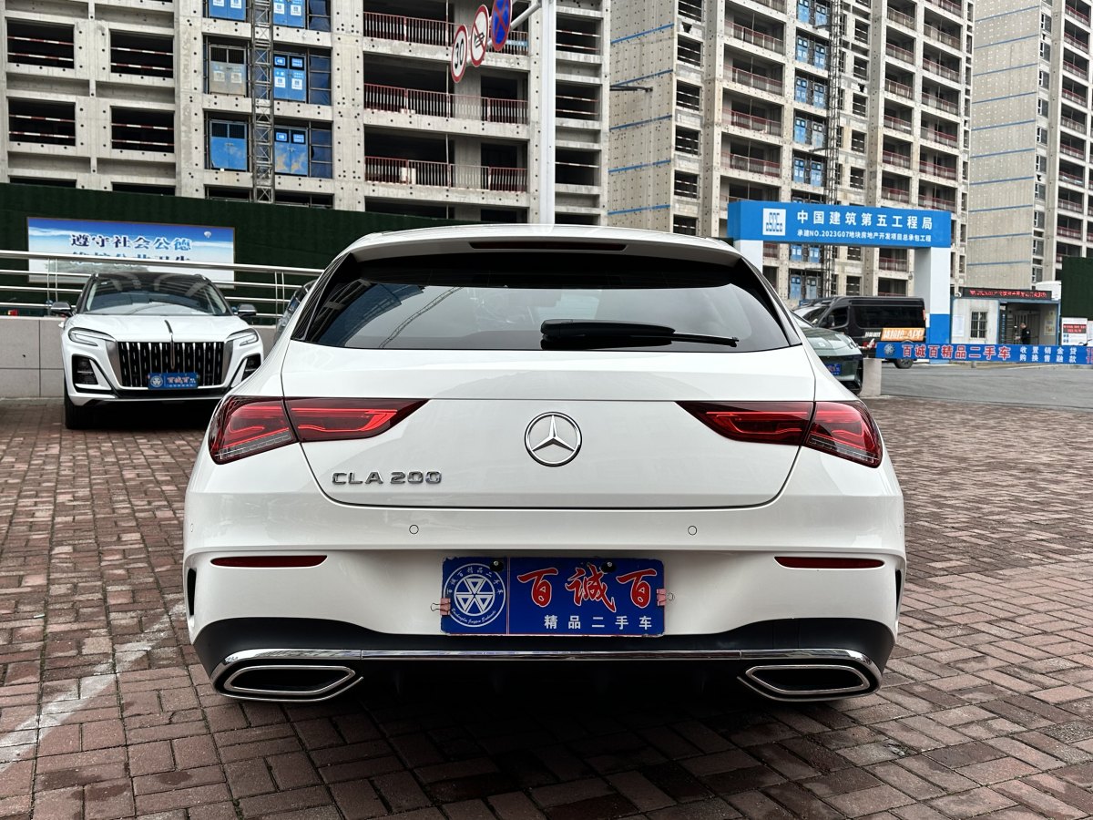 奔馳 奔馳CLA級(jí)  2020款 CLA 200 獵跑車圖片