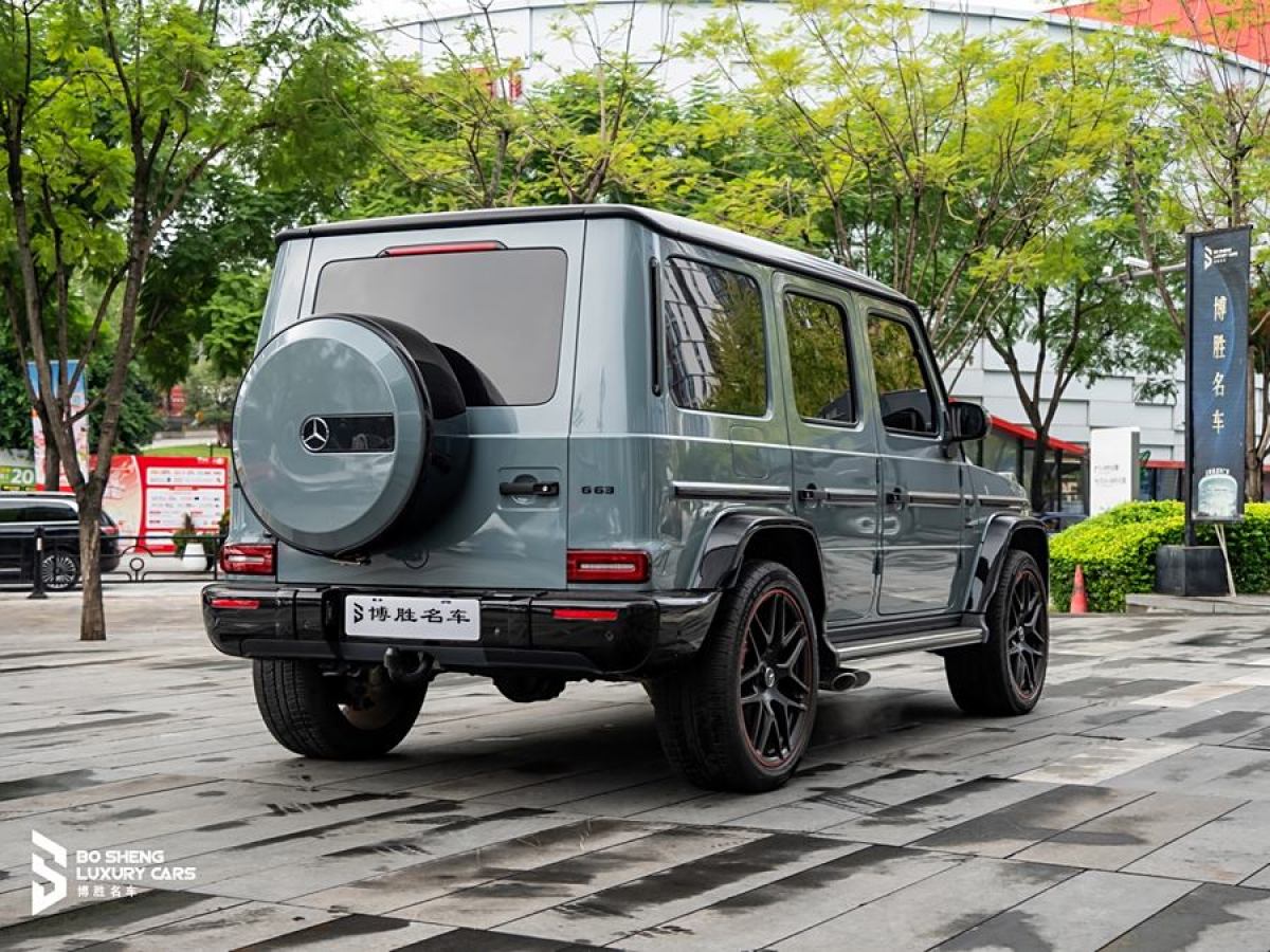 2019年4月奔馳 奔馳G級(jí)AMG  2019款  改款 AMG G 63 先型特別版