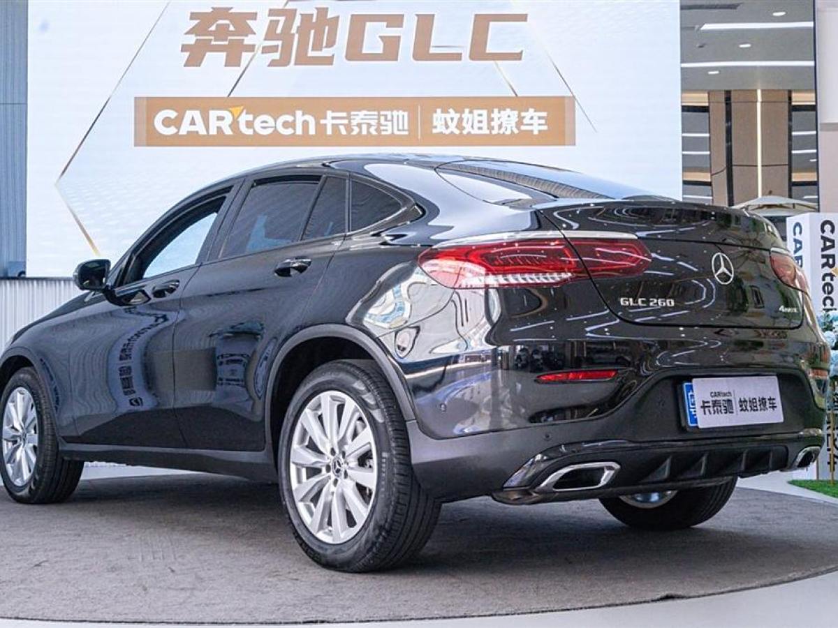 2021年11月奔馳 奔馳GLC  2022款 改款 GLC 260 4MATIC 轎跑SUV