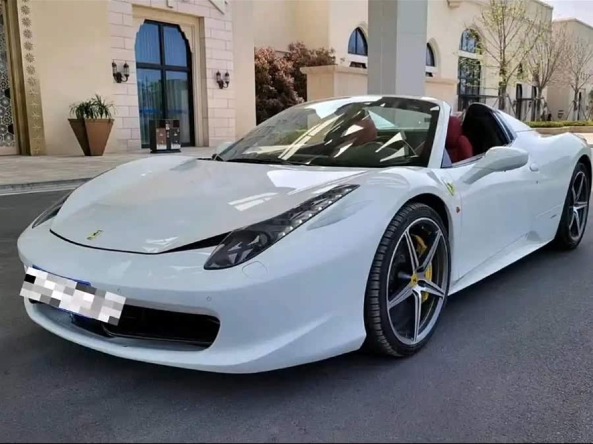 法拉利 458  2013款 4.5L Spider圖片