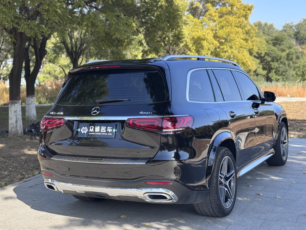 奔馳 奔馳GLS  2021款 改款 GLS 450 4MATIC 豪華型圖片