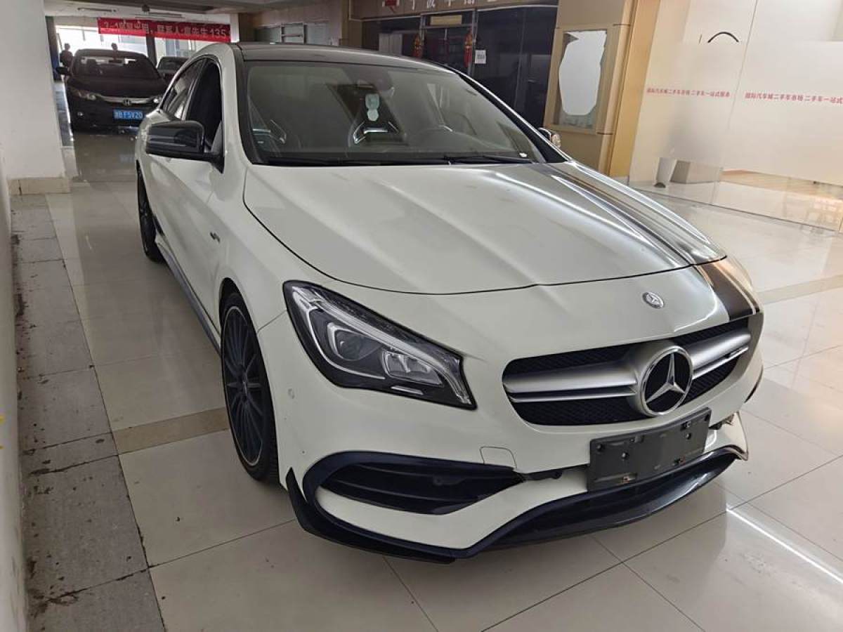 2016年11月奔馳 奔馳CLA級(jí)AMG  2015款 AMG CLA 45 4MATIC