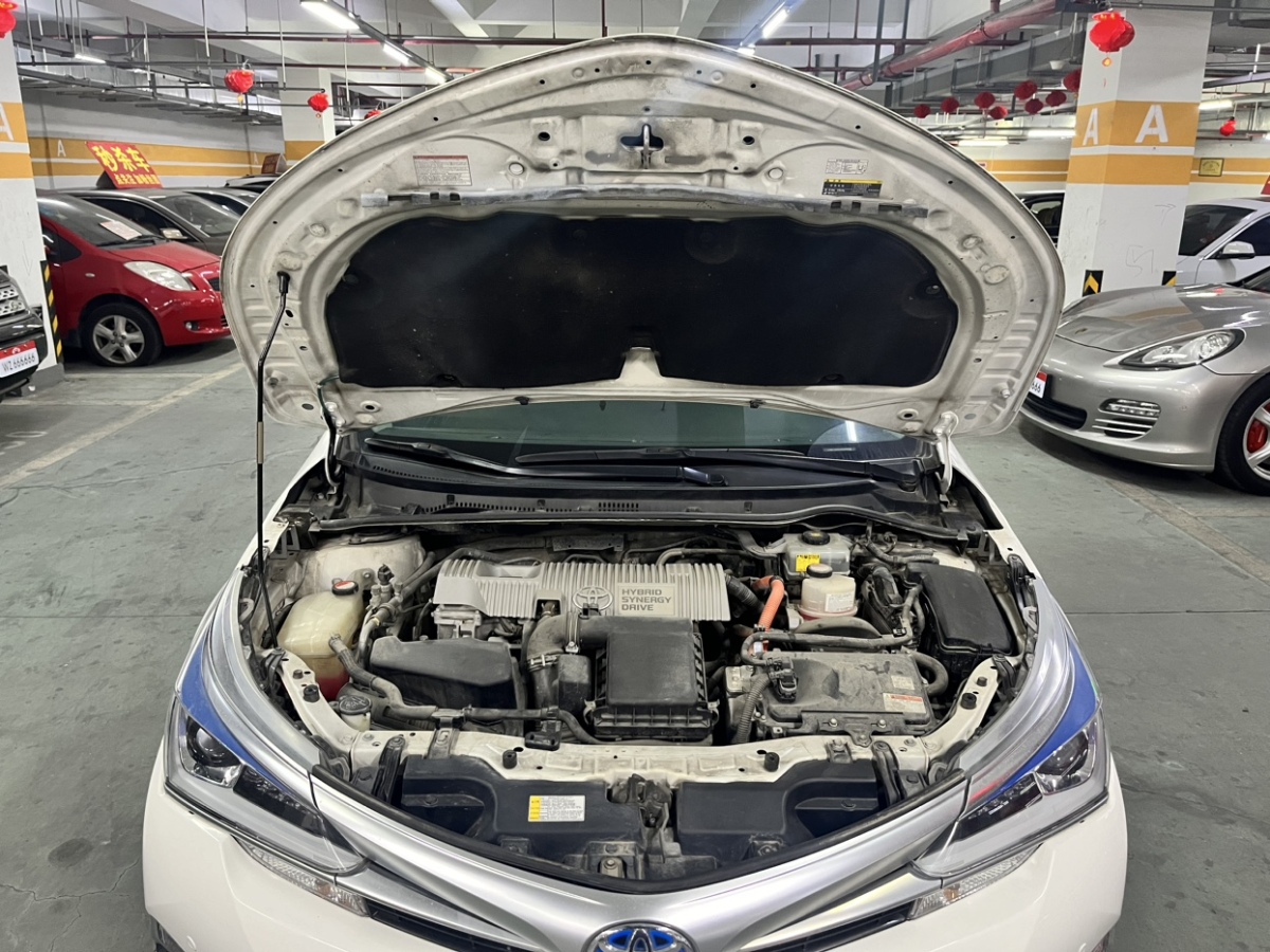 丰田 卡罗拉  2016款 双擎 1.8L CVT精英版图片
