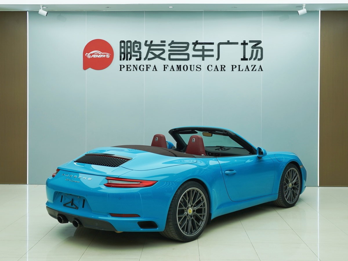 保時捷 911  2017款 Carrera Cabriolet GTS 3.0T圖片