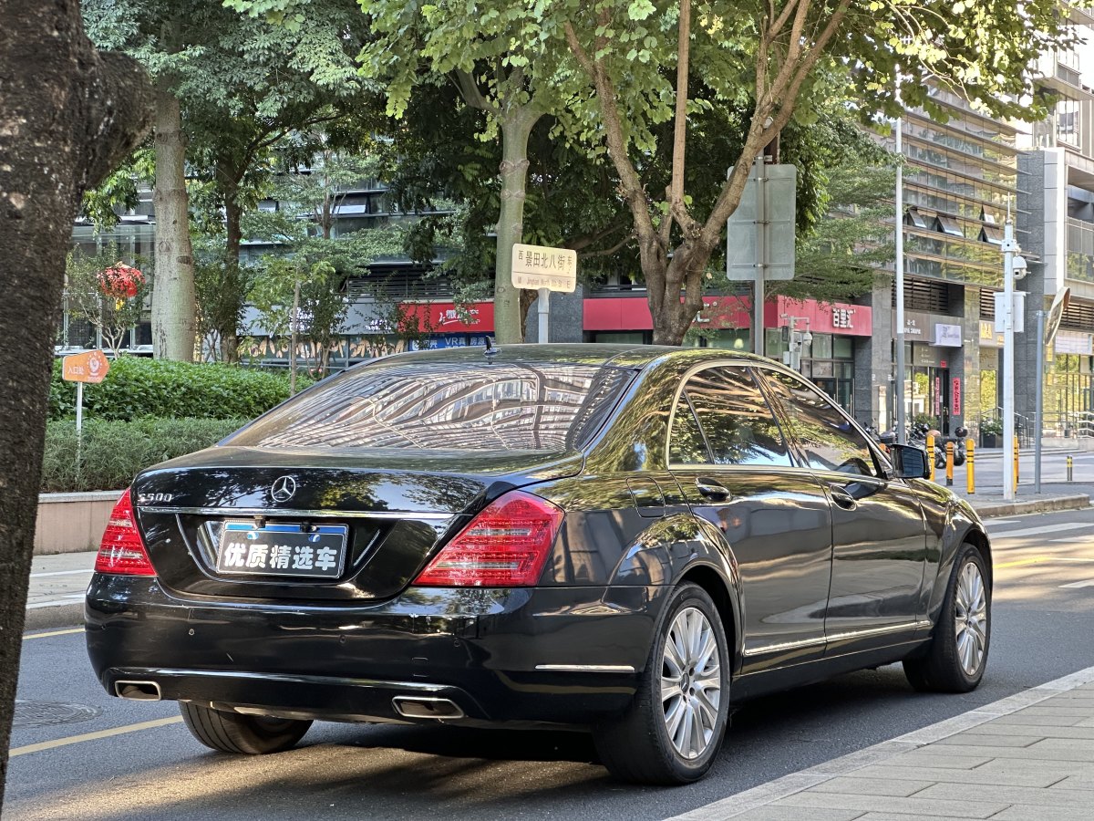 2007年12月奔馳 奔馳S級  2008款 S 500 L