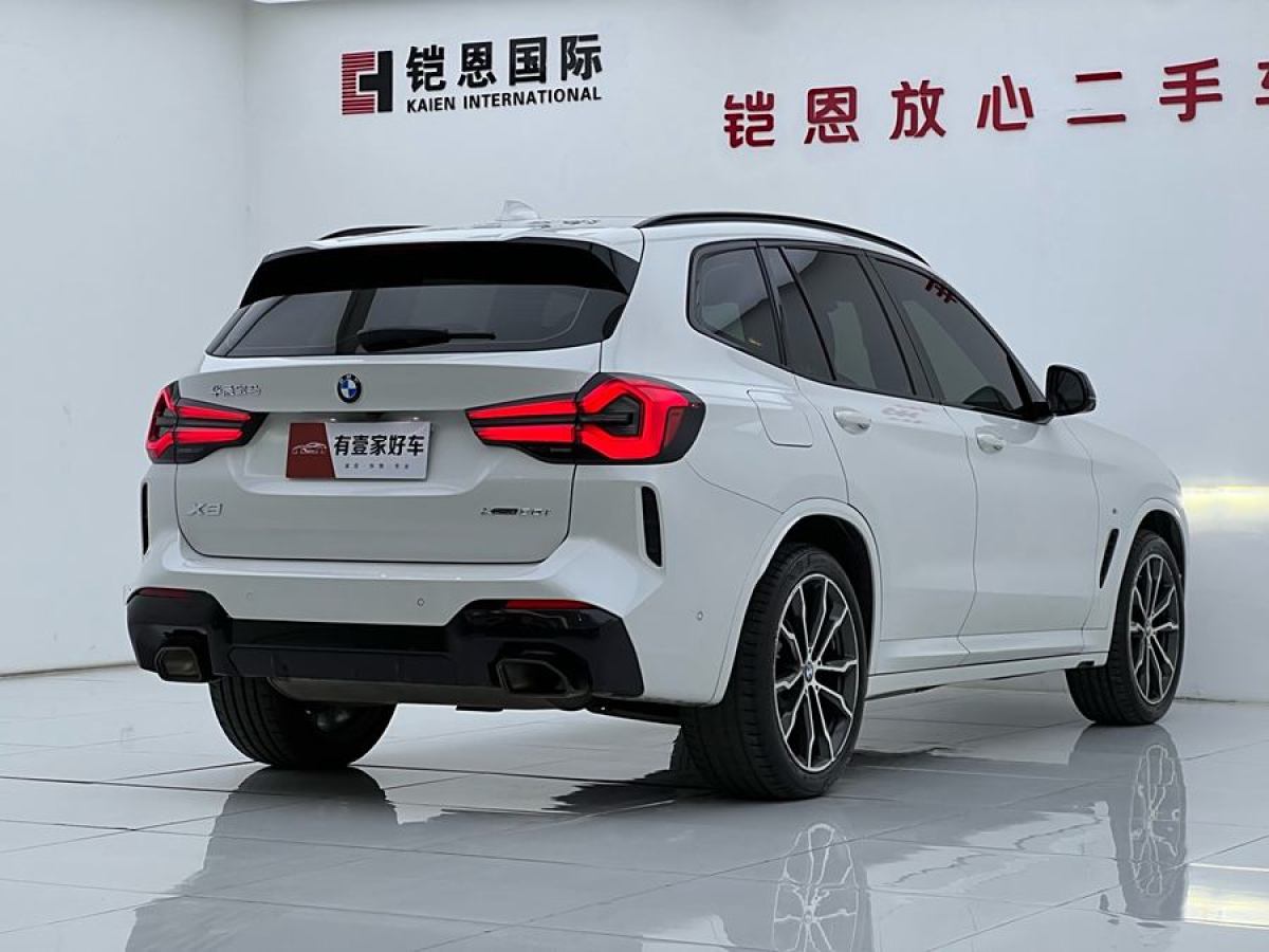 寶馬 寶馬X3  2022款 xDrive30i 領(lǐng)先型 M曜夜套裝圖片