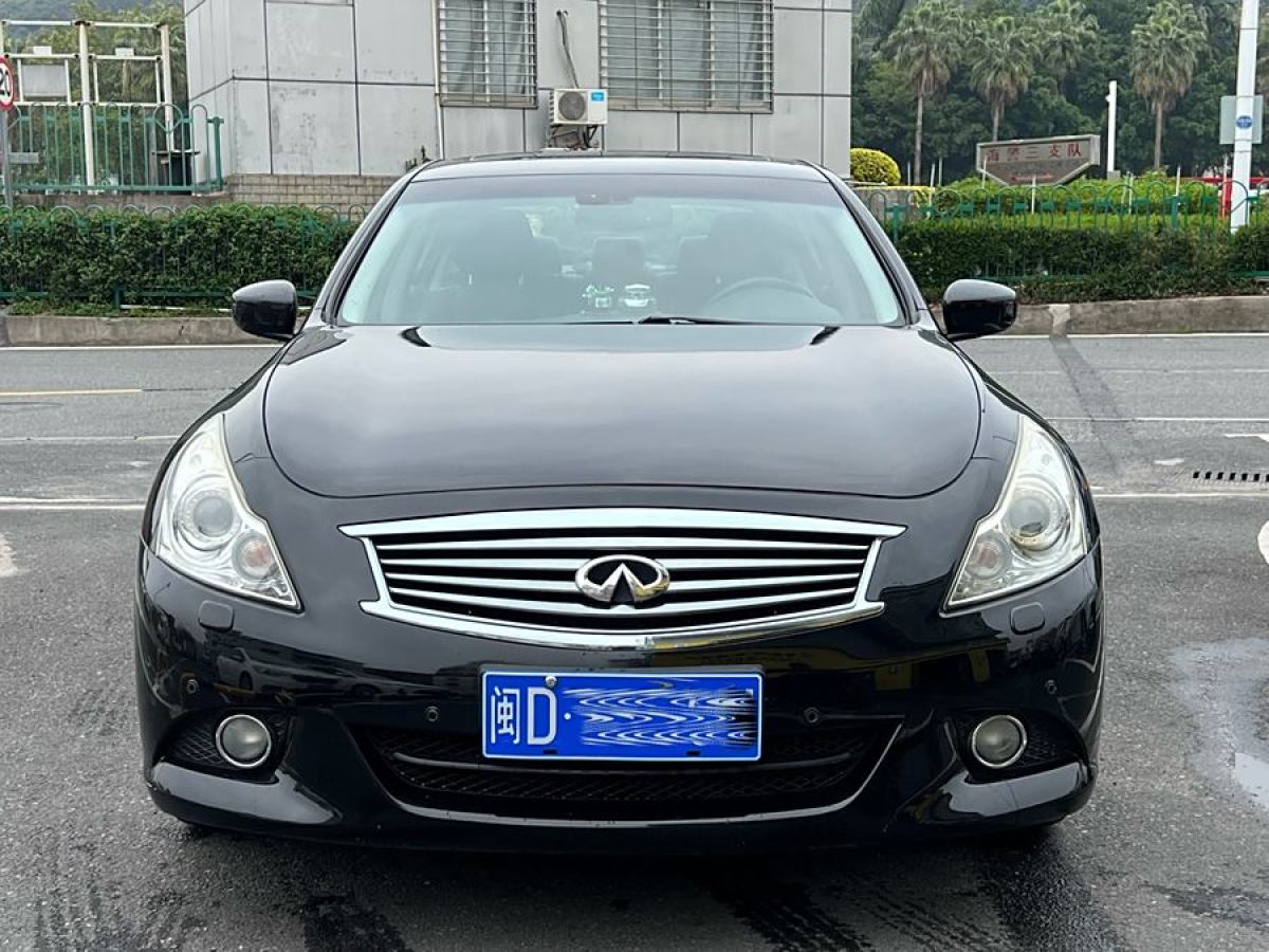 2012年7月英菲尼迪 G系  2010款 G25 Sedan 豪華運動版