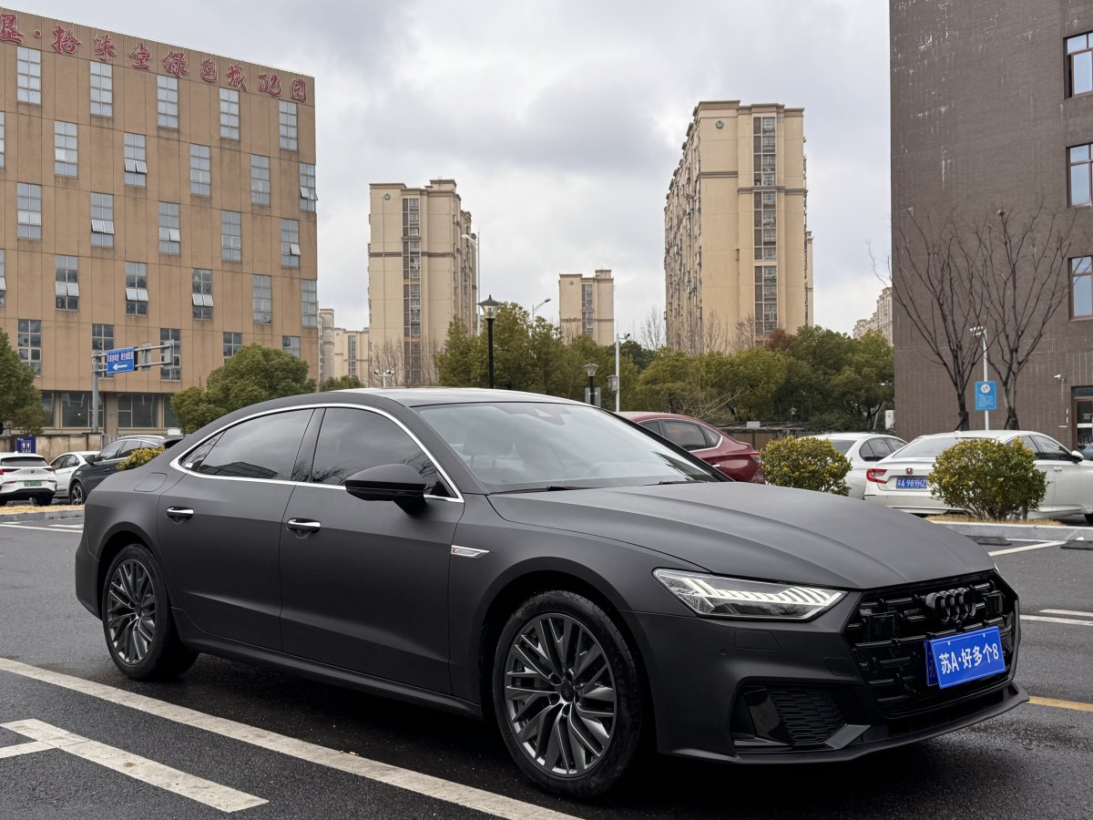 奧迪 奧迪A7L  2024款 45TFSI S-line 筑夢(mèng)型 流晶套裝圖片