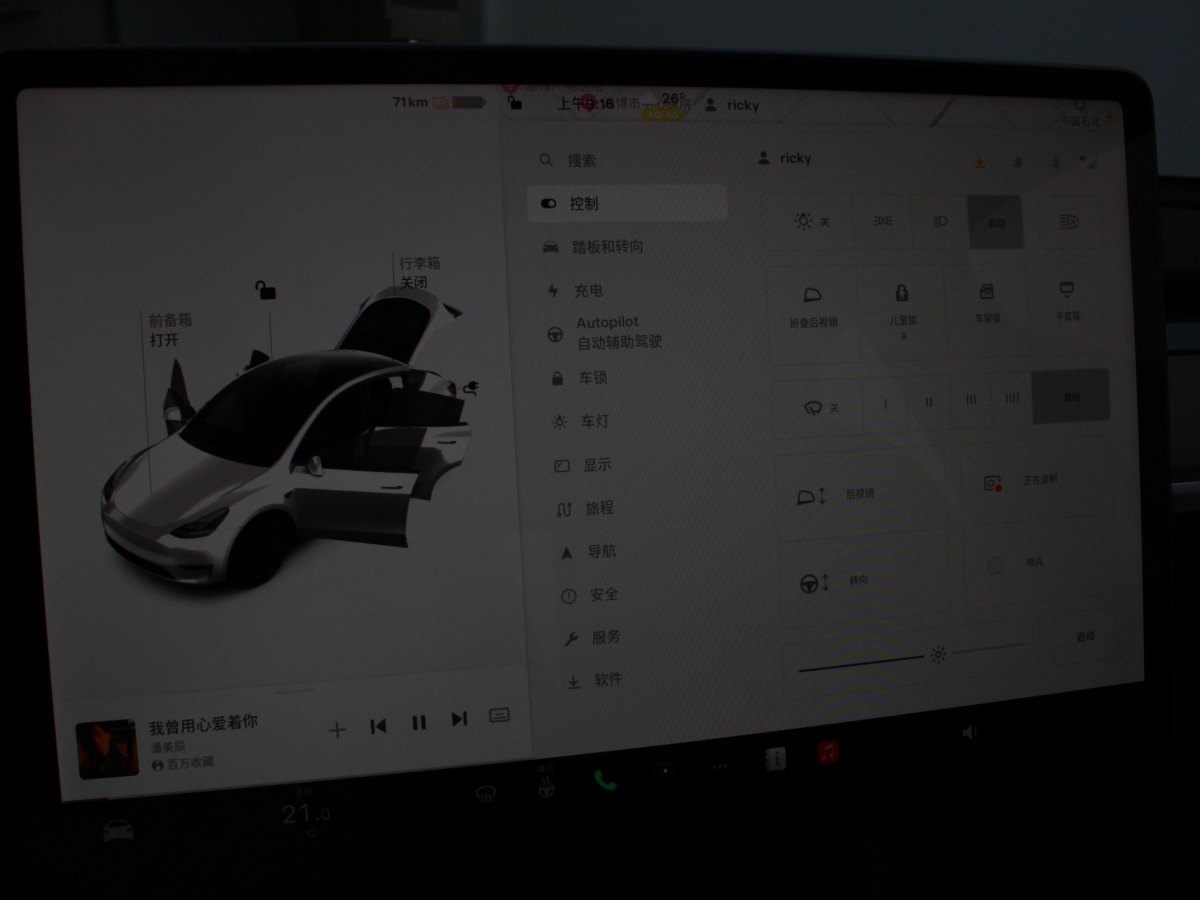 特斯拉 Model Y  2021款 改款 標(biāo)準(zhǔn)續(xù)航后驅(qū)升級版圖片