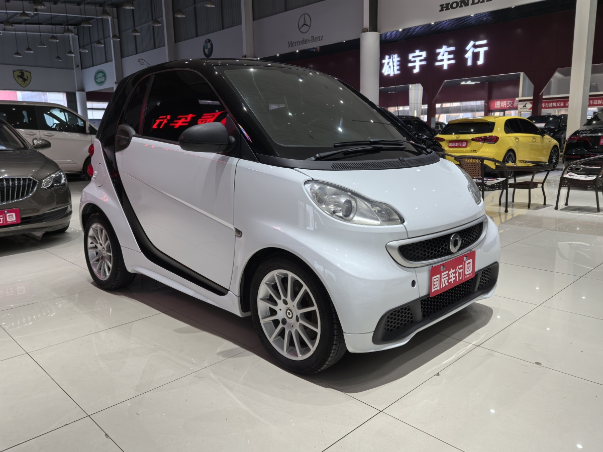 2013年5月smart fortwo  2012款 1.0 MHD 硬頂舒適版