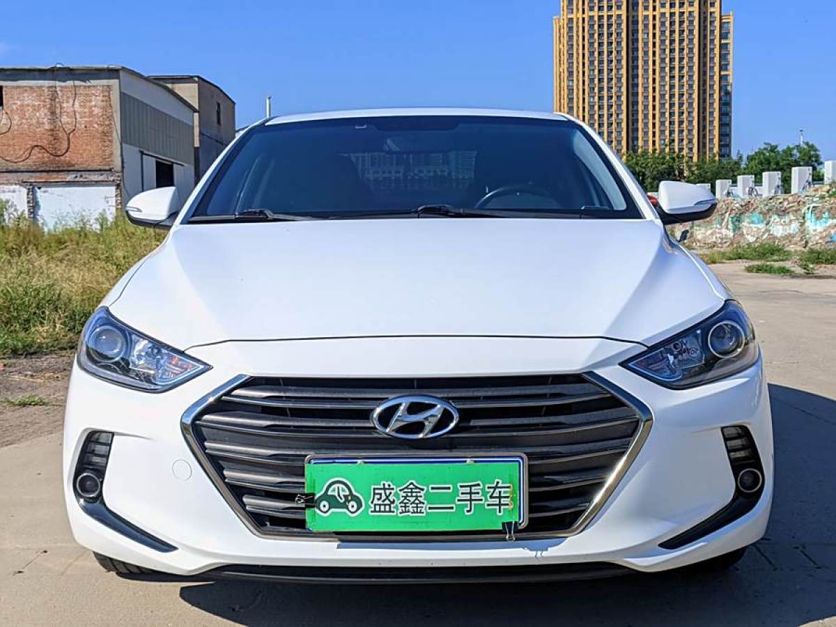 2019年4月現(xiàn)代 領動  2016款 1.6L 自動智炫?精英型