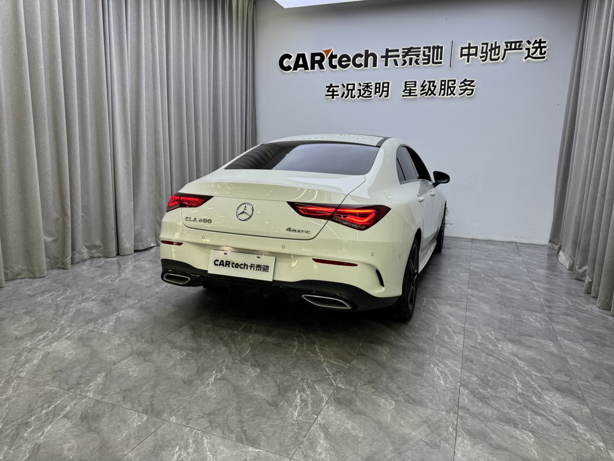 2022年3月奔馳 奔馳CLA級(jí)  2022款 改款 CLA 200 4MATIC