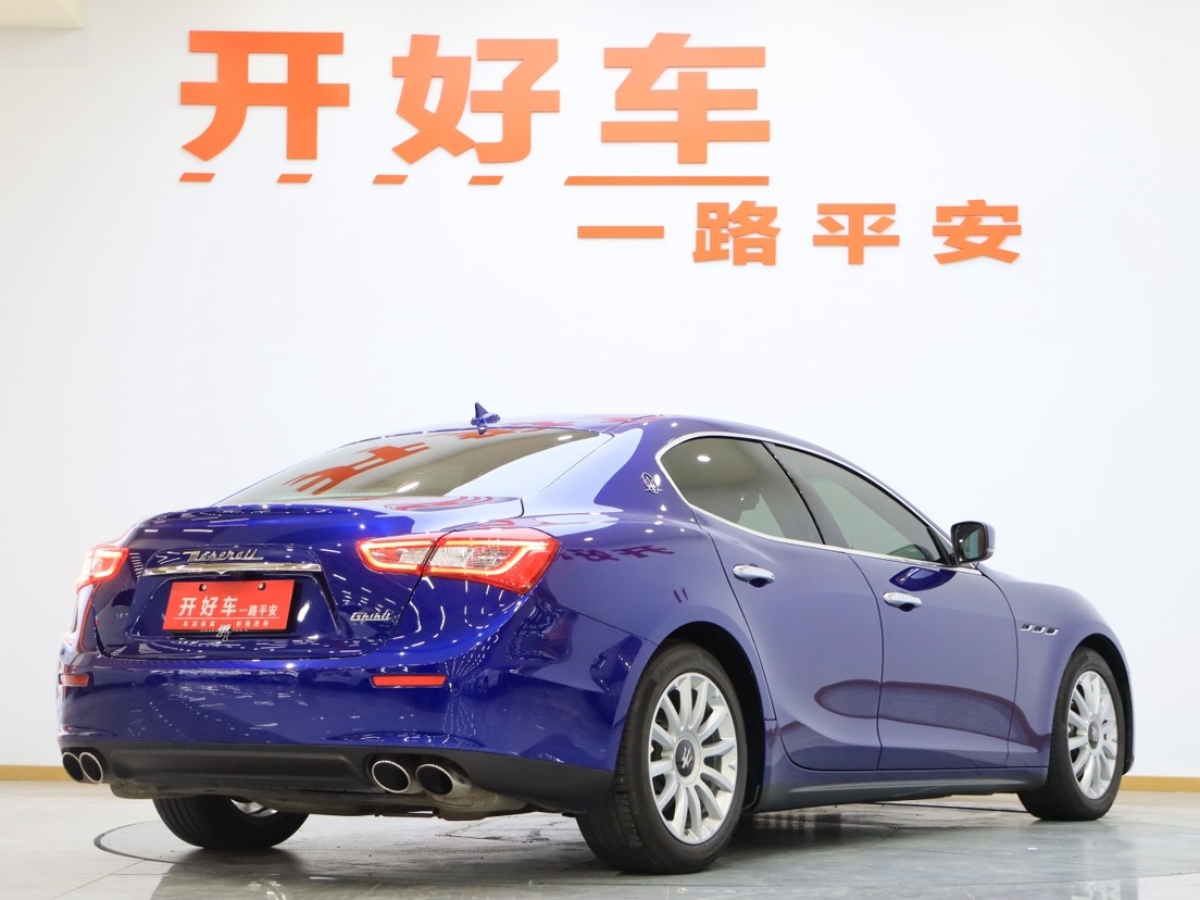 瑪莎拉蒂 Ghibli  2014款 3.0T 標(biāo)準(zhǔn)版圖片