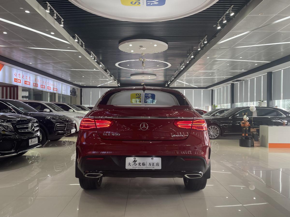 奔馳 奔馳GLE轎跑  2017款 GLE 400 4MATIC 轎跑SUV圖片