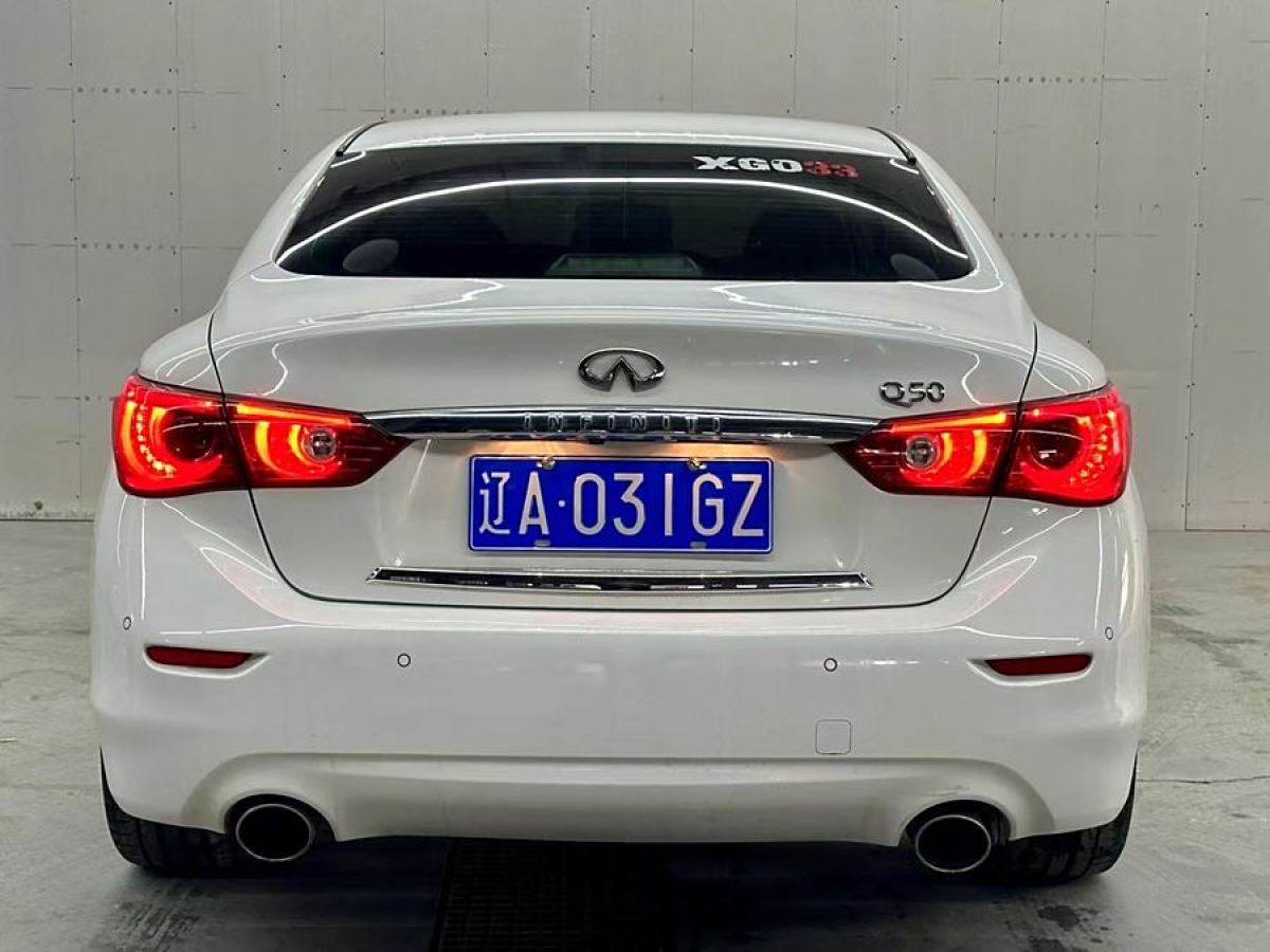 2015年12月英菲尼迪 Q50  2014款 3.7L 舒適版