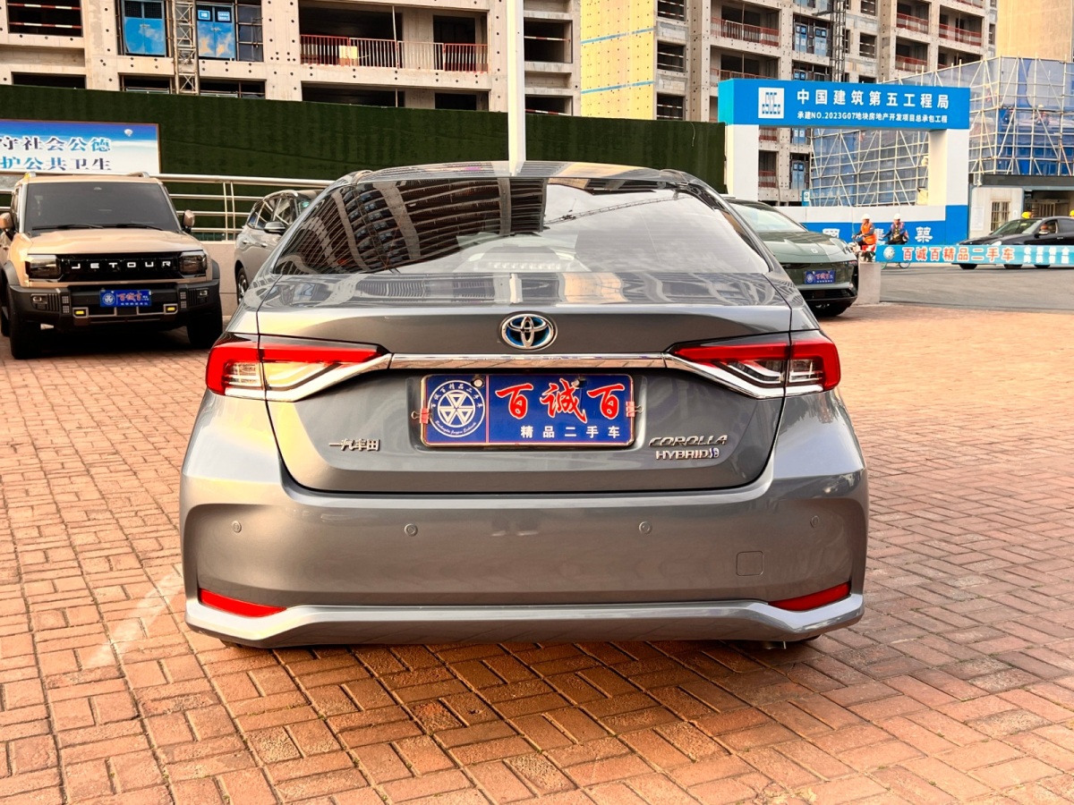 豐田 卡羅拉  2021款 雙擎 1.8L E-CVT精英版圖片