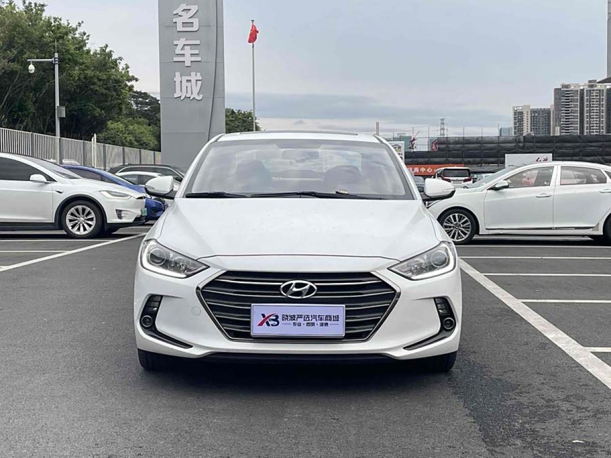 2019年8月現(xiàn)代 領(lǐng)動  2016款 1.6L 自動智炫?精英型