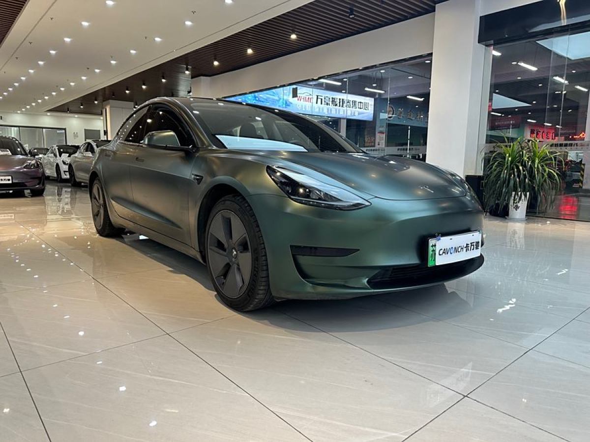 特斯拉 Model 3  2021款 改款 標(biāo)準(zhǔn)續(xù)航后驅(qū)升級版圖片