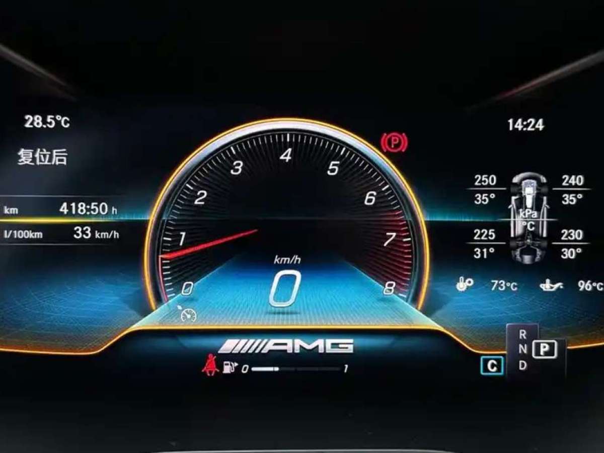 奔馳 奔馳C級AMG  2019款 AMG C 43 4MATIC 轎跑車圖片