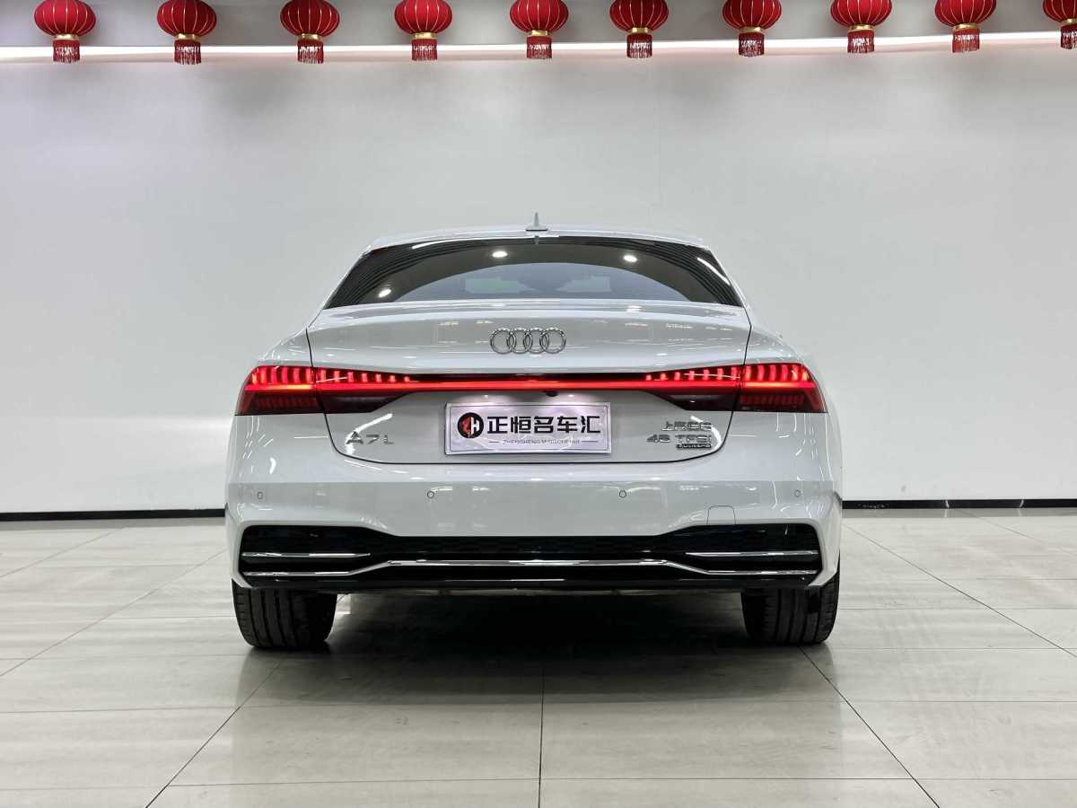 奧迪 奧迪A7L  2022款 45 TFSI quattro S-line 圣騎士圖片