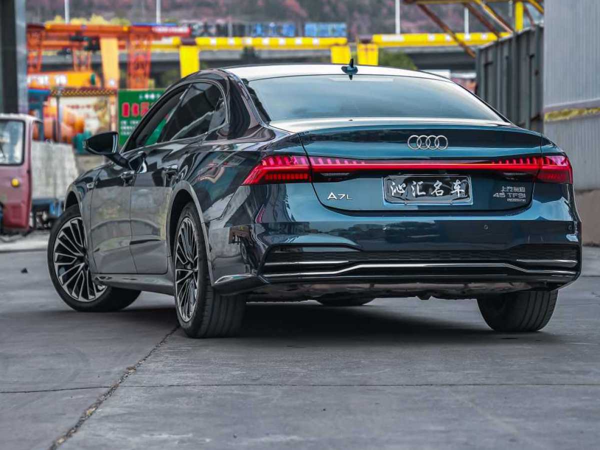 奧迪 奧迪A7L  2024款 45TFSI S-line 筑夢型 流晶套裝圖片