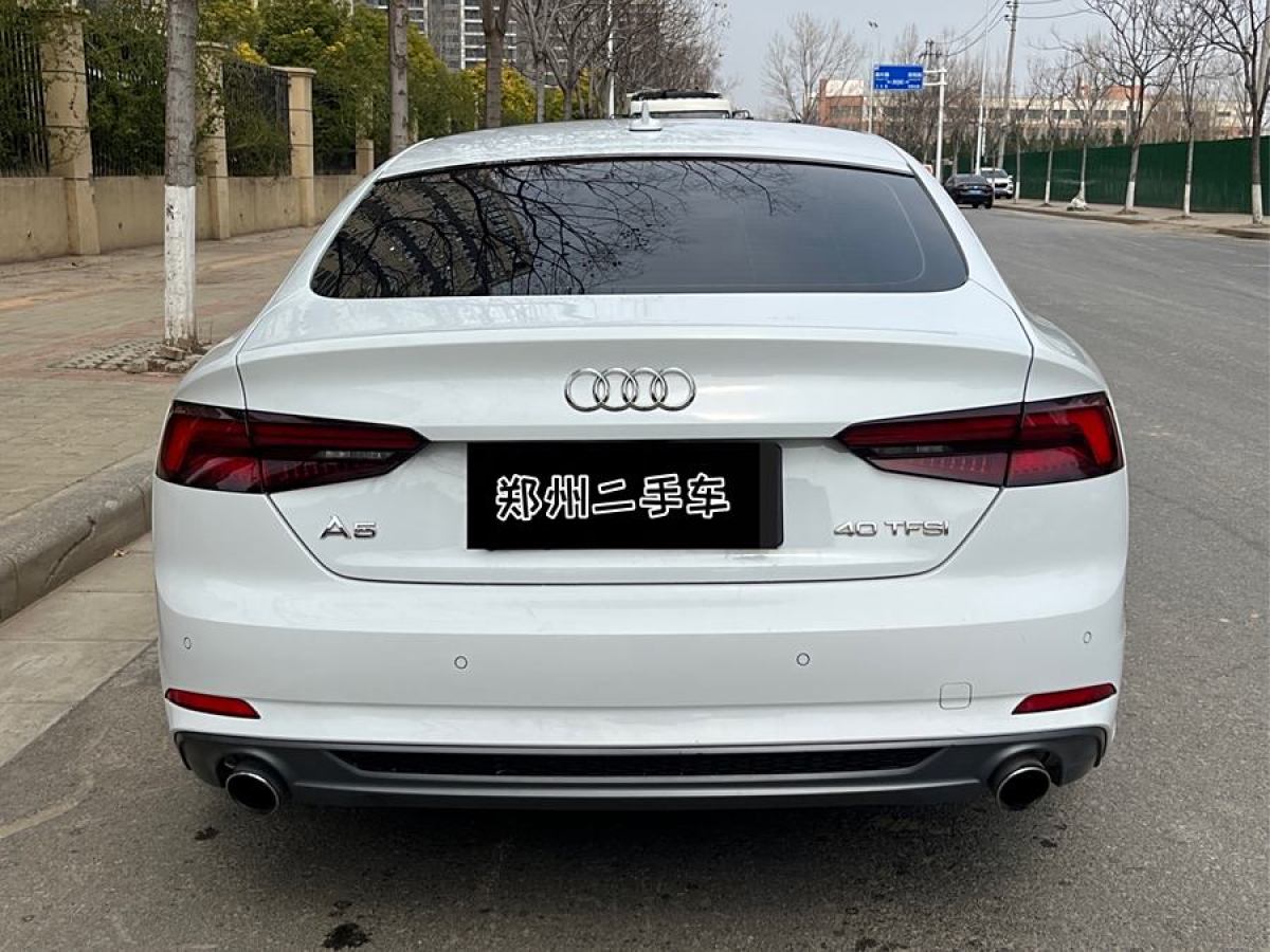 2018年12月奧迪 奧迪A5  2017款 Sportback 40 TFSI 時(shí)尚型