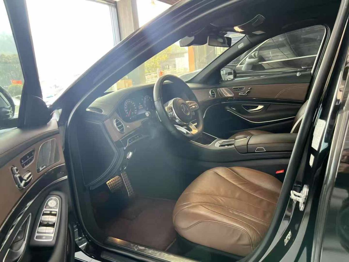 奔馳 奔馳S級  2020款 S 450 L 4MATIC 臻藏版圖片