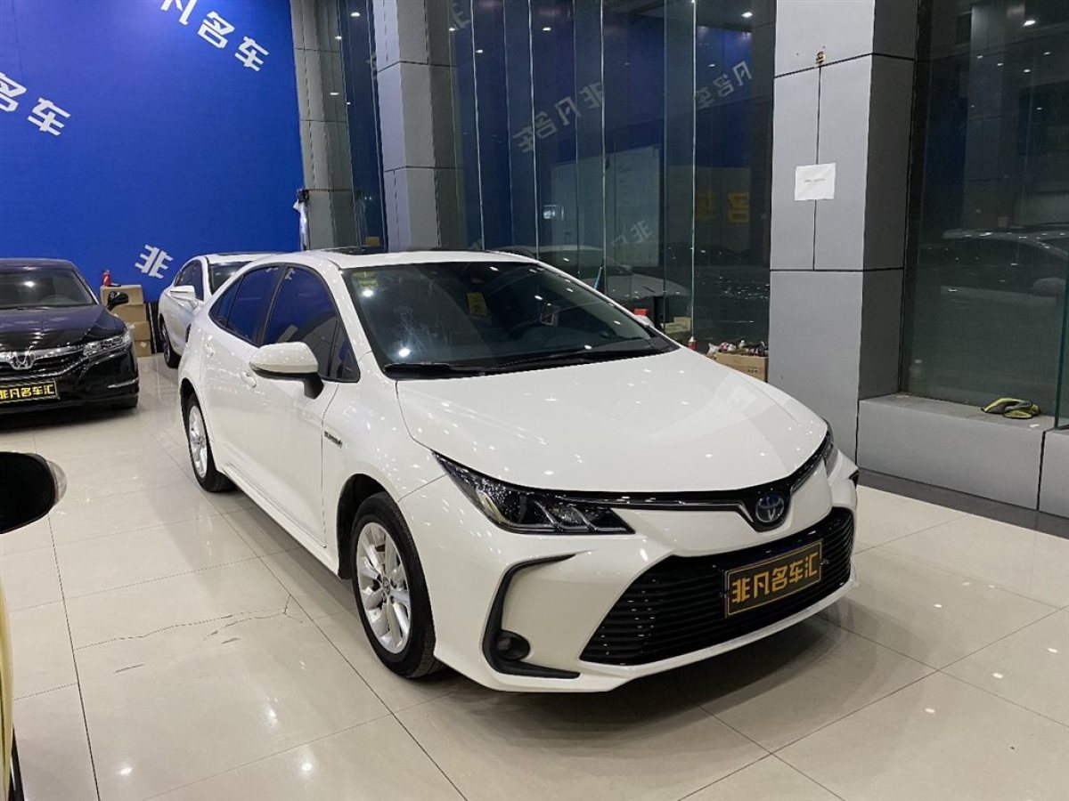 豐田 卡羅拉 2021款 雙擎 1.8l e-cvt精英版圖片