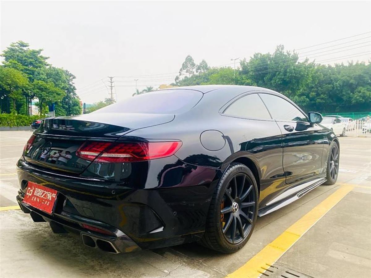 奔馳 奔馳S級(jí)AMG  2015款 AMG S 63 4MATIC Coupe圖片