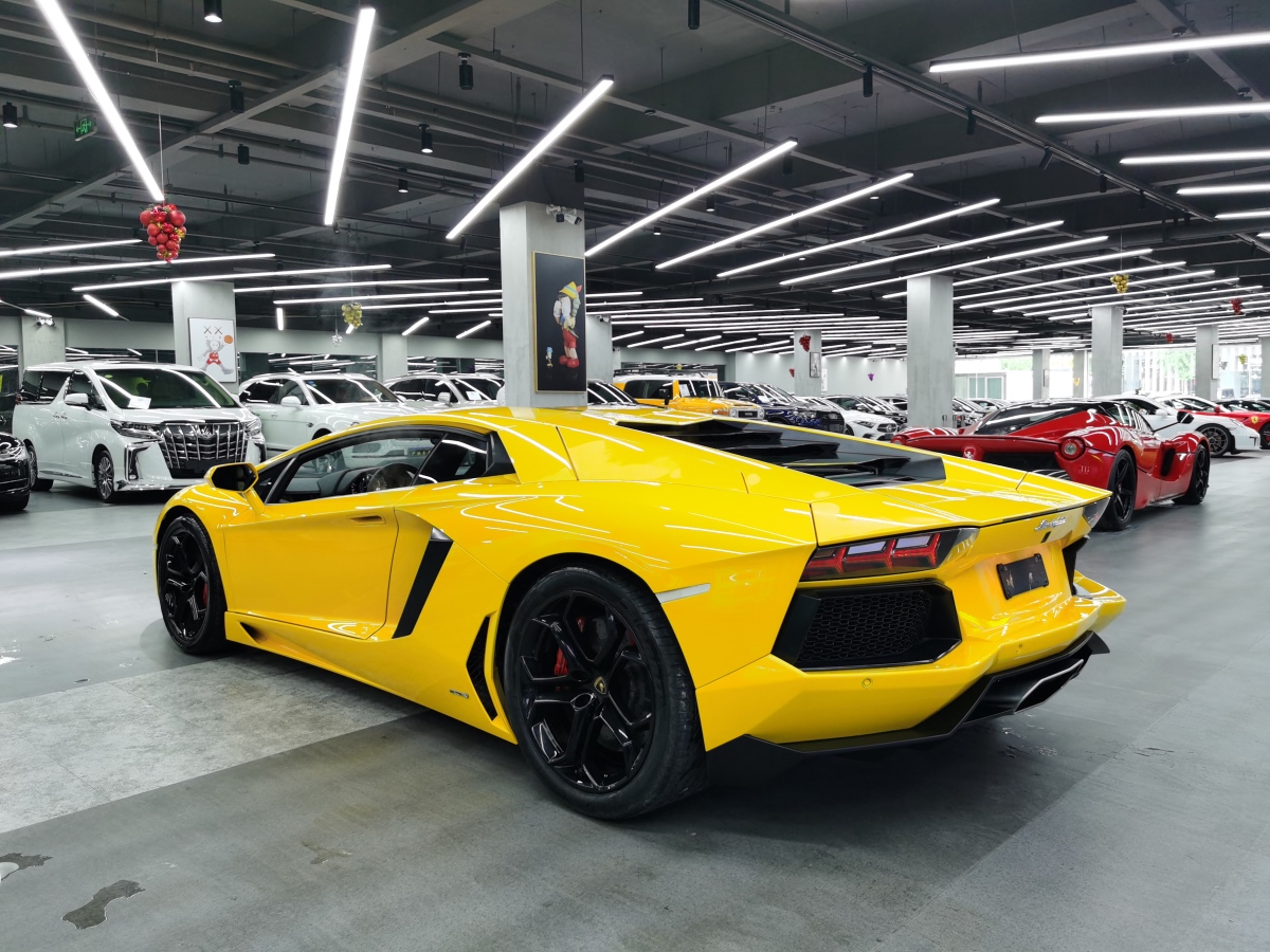 2014年11月蘭博基尼 aventador 2013款 lp 700-4 roadster