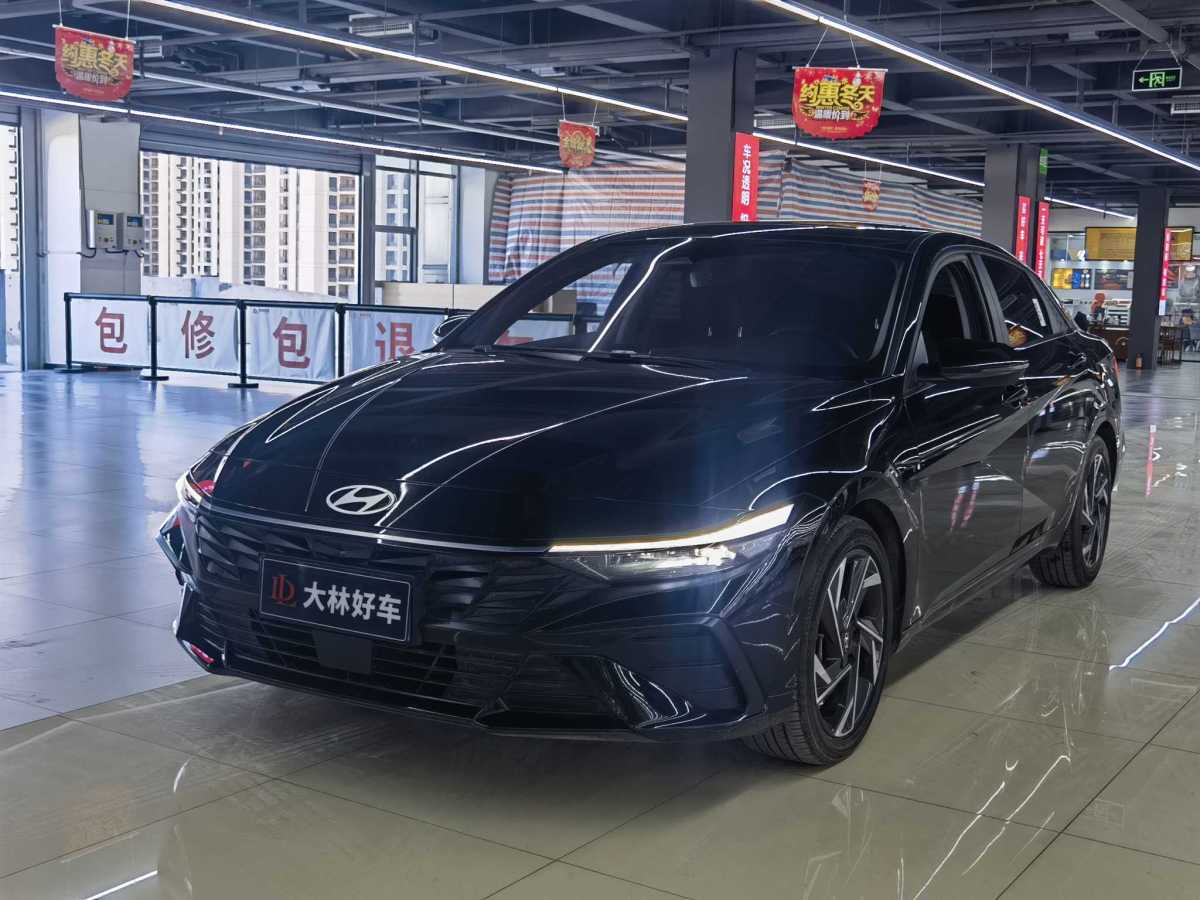 現(xiàn)代 伊蘭特  2023款 1.5L CVT LUX尊貴版圖片