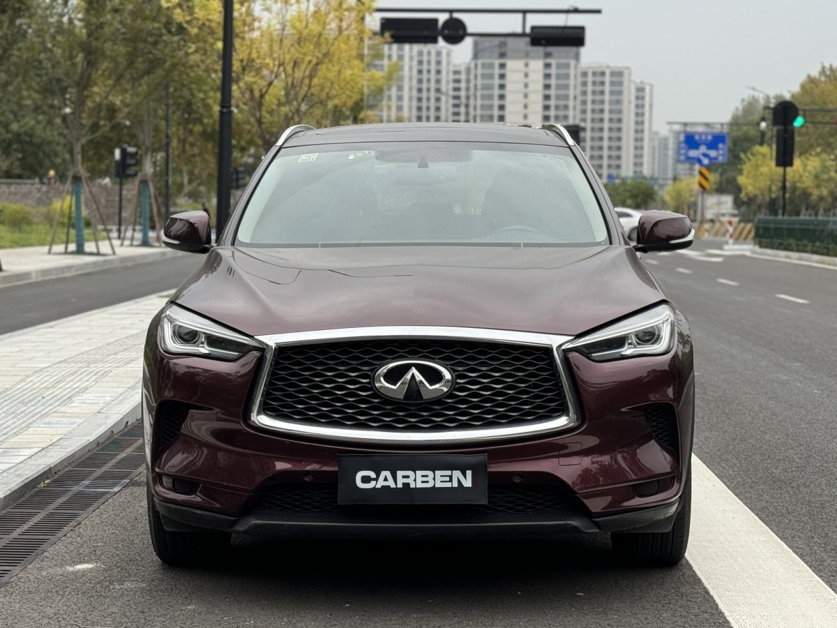 2021年1月英菲尼迪 QX50  2018款 QX50 2.0T CVT兩驅(qū)時尚版