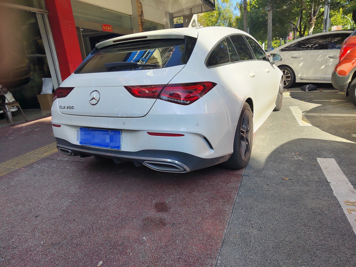 奔馳 奔馳CLA級  2020款 CLA 200 獵跑車圖片