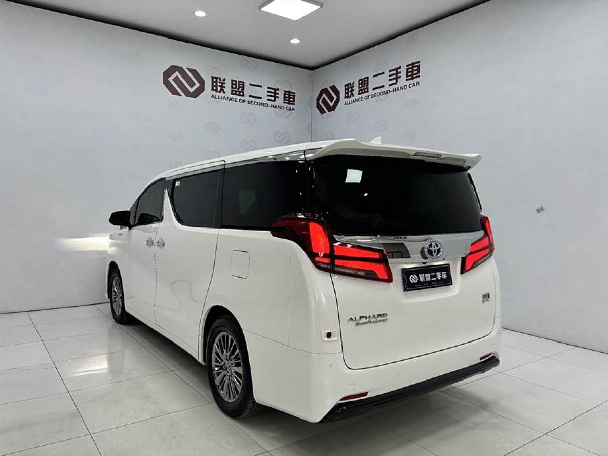 豐田 埃爾法  2021款 雙擎 2.5L 尊貴版圖片