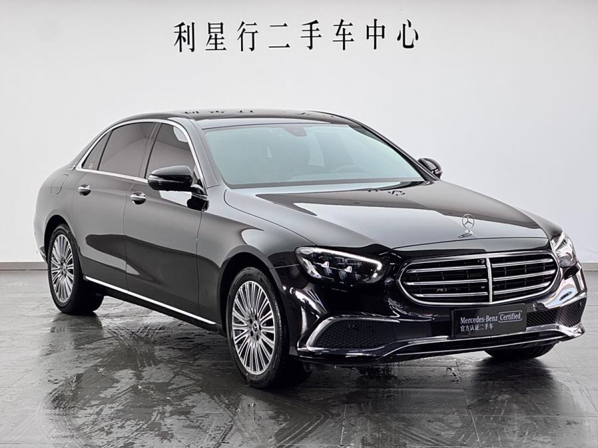 奔馳 奔馳E級(jí)  2022款 改款三 E 300 L 豪華型圖片