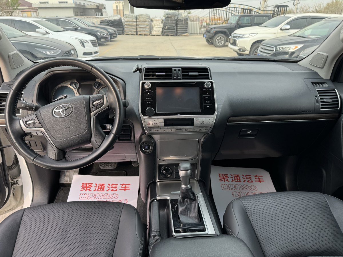 2019年8月丰田 普拉多  2019款 3.5L 自动TX-L尊享版后挂备胎
