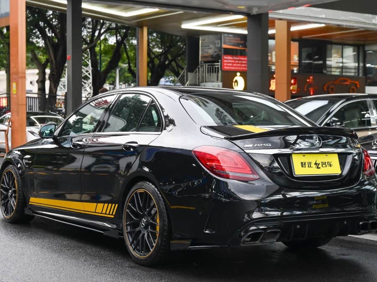 奔馳 奔馳C級AMG  2021款 AMG C 63 暗夜特別版圖片