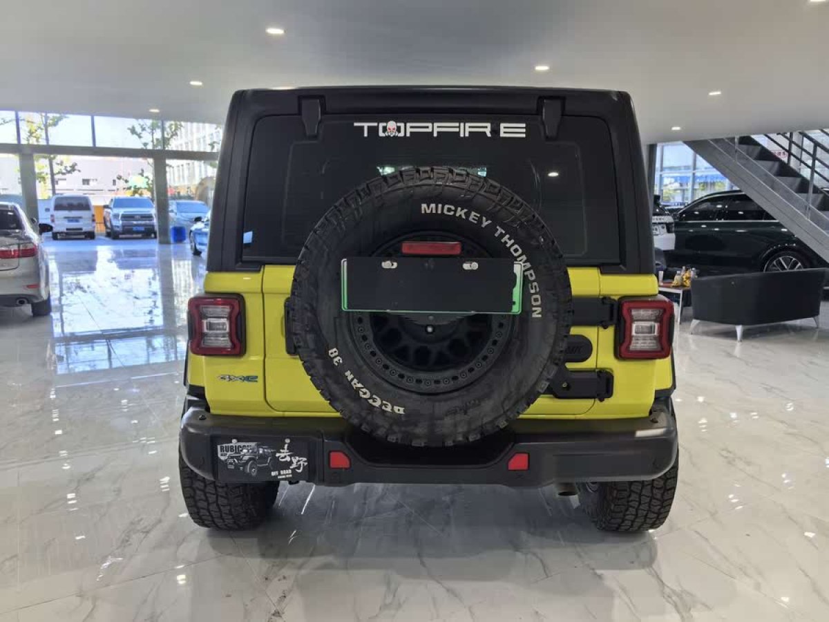 Jeep 牧馬人新能源  2022款 四門 2.0T 4xe 撒哈拉 螢光黃限量版圖片