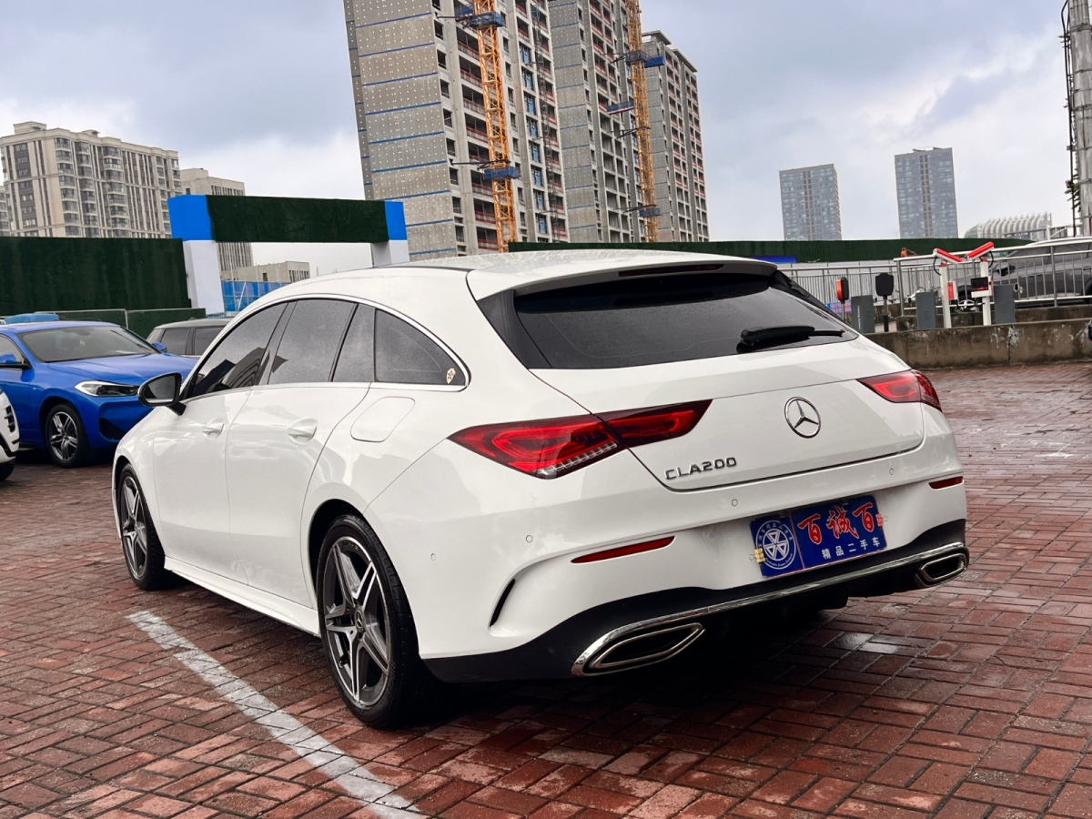 奔馳 奔馳CLA級(jí)  2020款 CLA 200 獵跑車圖片