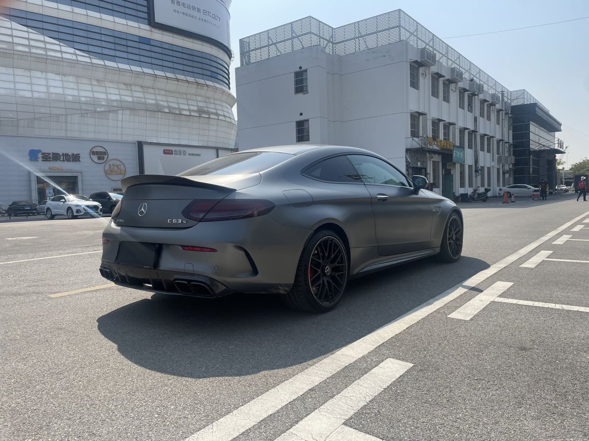 奔馳 奔馳C級AMG  2019款 AMG C 63 S 轎跑車圖片