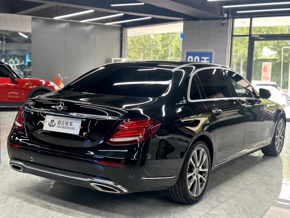 奔馳 奔馳E級(jí)  2019款 改款 E 300 L 豪華型圖片