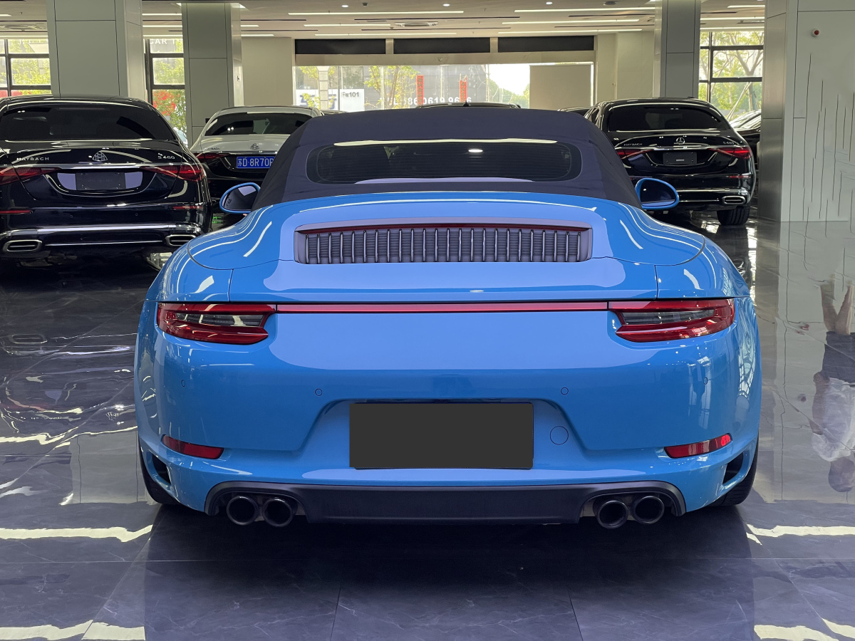 保時捷 911  2016款 Carrera 4 Cabriolet 3.0T圖片