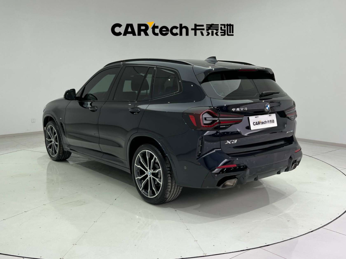 寶馬 寶馬X3  2022款 改款 xDrive30i 領(lǐng)先型 M曜夜套裝圖片