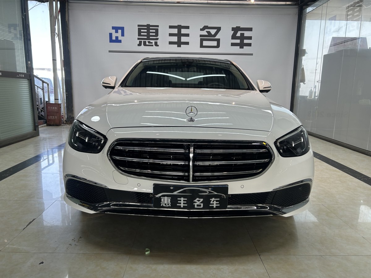 奔馳 奔馳E級(jí)  2021款 改款 E 300 L 豪華型圖片
