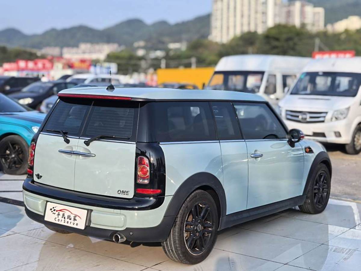 2014年8月MINI CLUBMAN  2011款 1.6L ONE