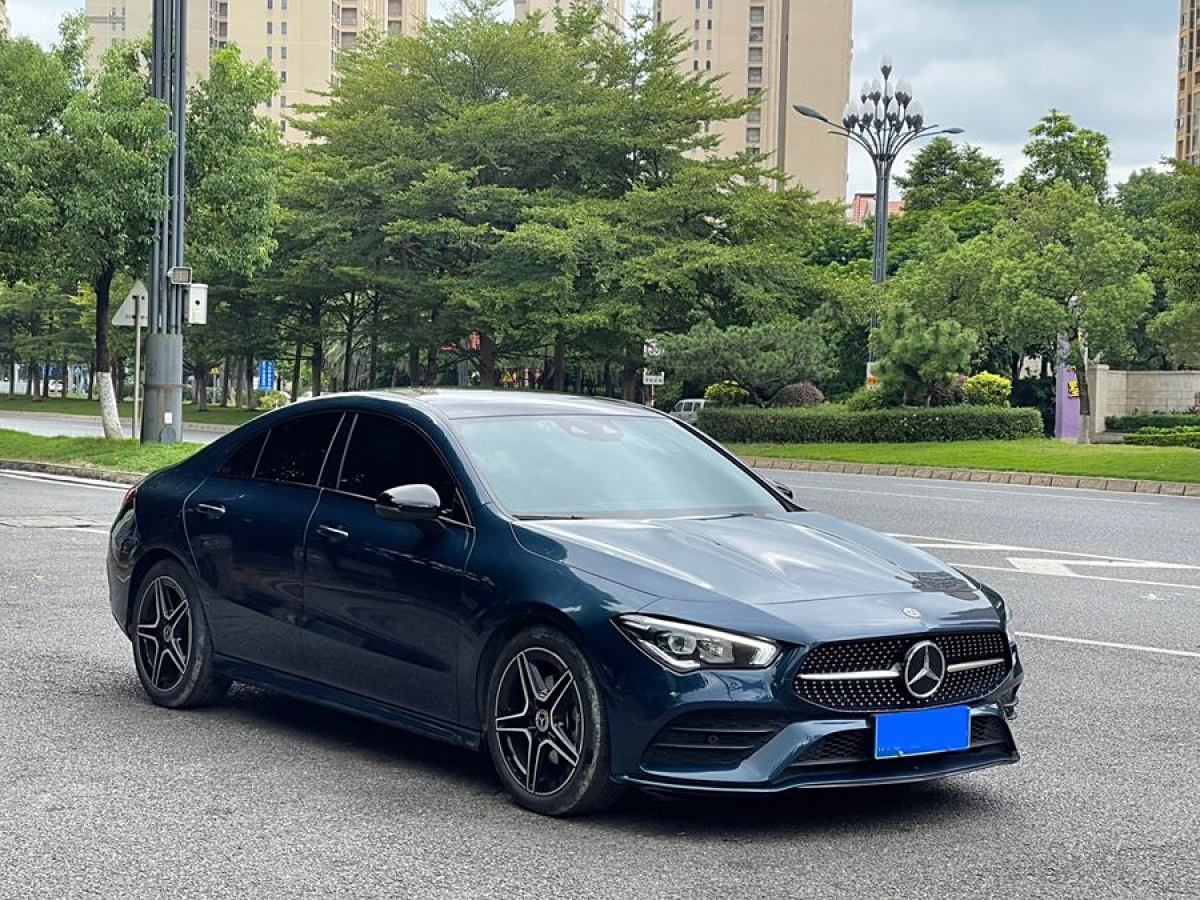 2021年9月奔馳 奔馳CLA級  2021款 CLA 200 4MATIC