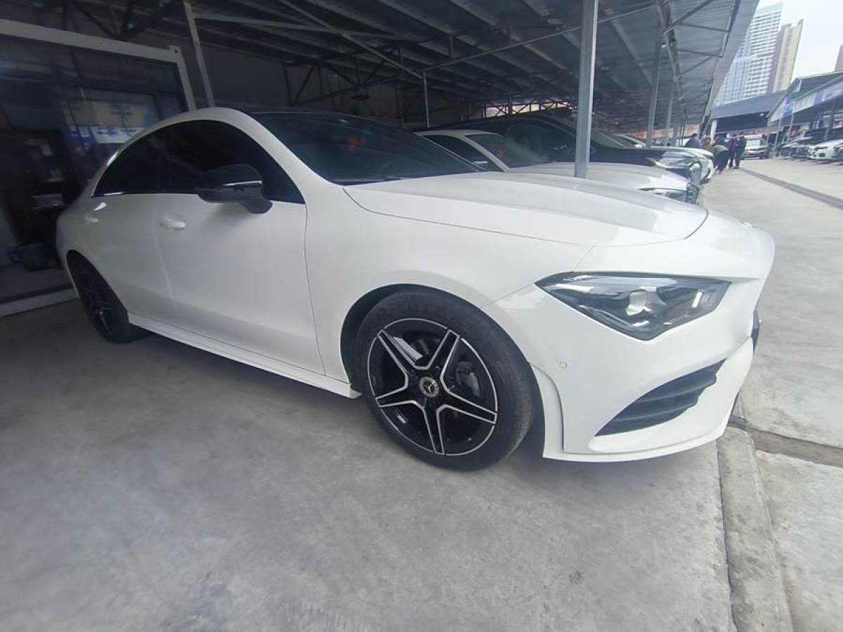 2022年2月奔馳 奔馳CLA級  2020款 CLA 260 4MATIC